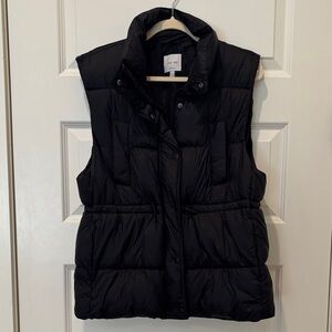Love Tree Black Puffer Vest